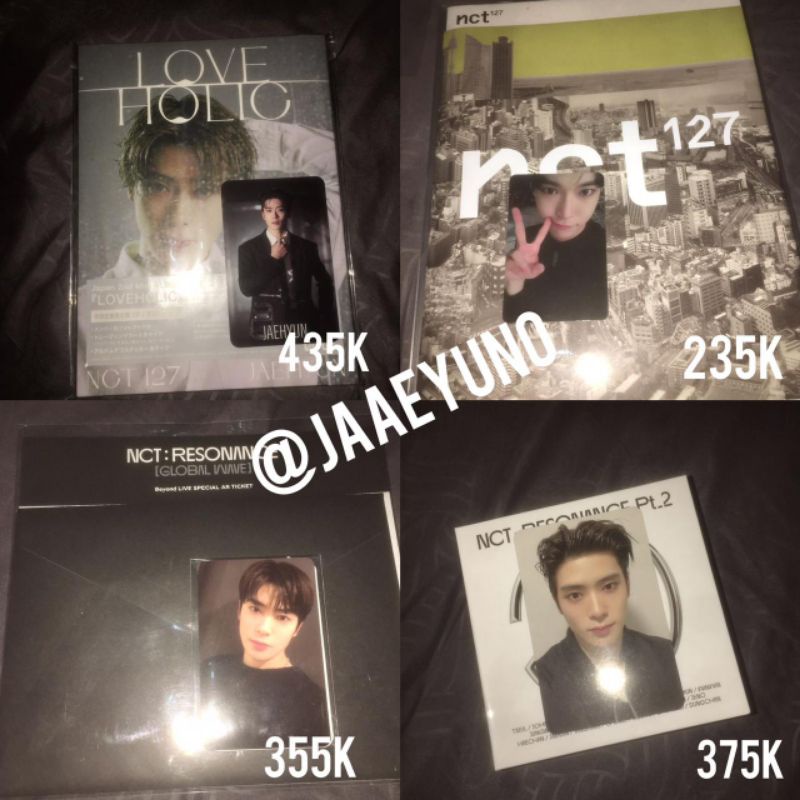 PC JAEHYUN AR RESONANCE DEPARTURE KIHNO LOVEHOLIC FULLSET DOYOUNG REGULAR FULLSET