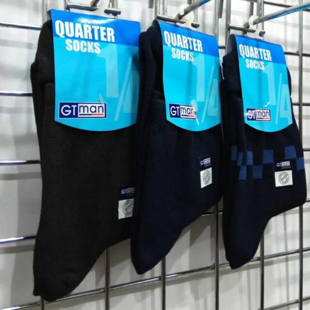 Kaos Kaki GTMAN -Quarter Socks- CCSQ ISI 1PCS