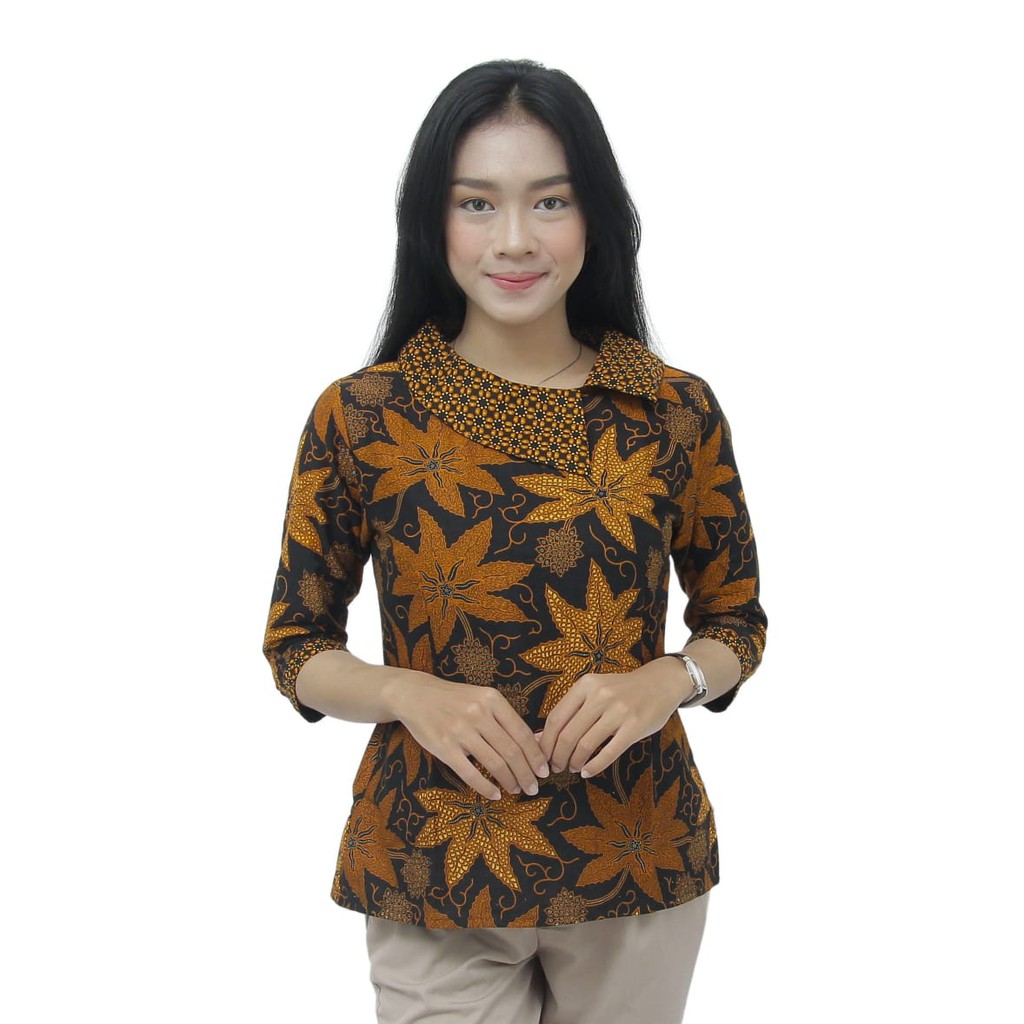 32 Model Baju Batik Kerja Wanita  storydrops