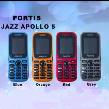 FORTIS JAZZ APOLLO 5 CANDY BAR 100% ORIGINAL GARANSI RESMI 1 TAHUN