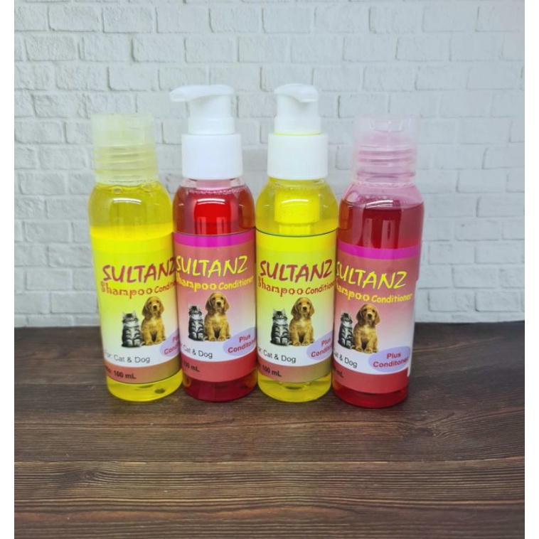 Shampoo Conditioner Sultanz Kucing Anjing 100 mL