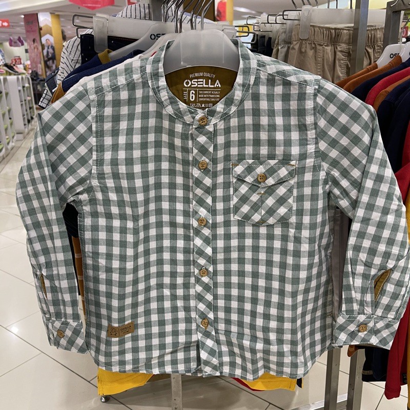 Kemeja anak Osella kids (4-14thn)