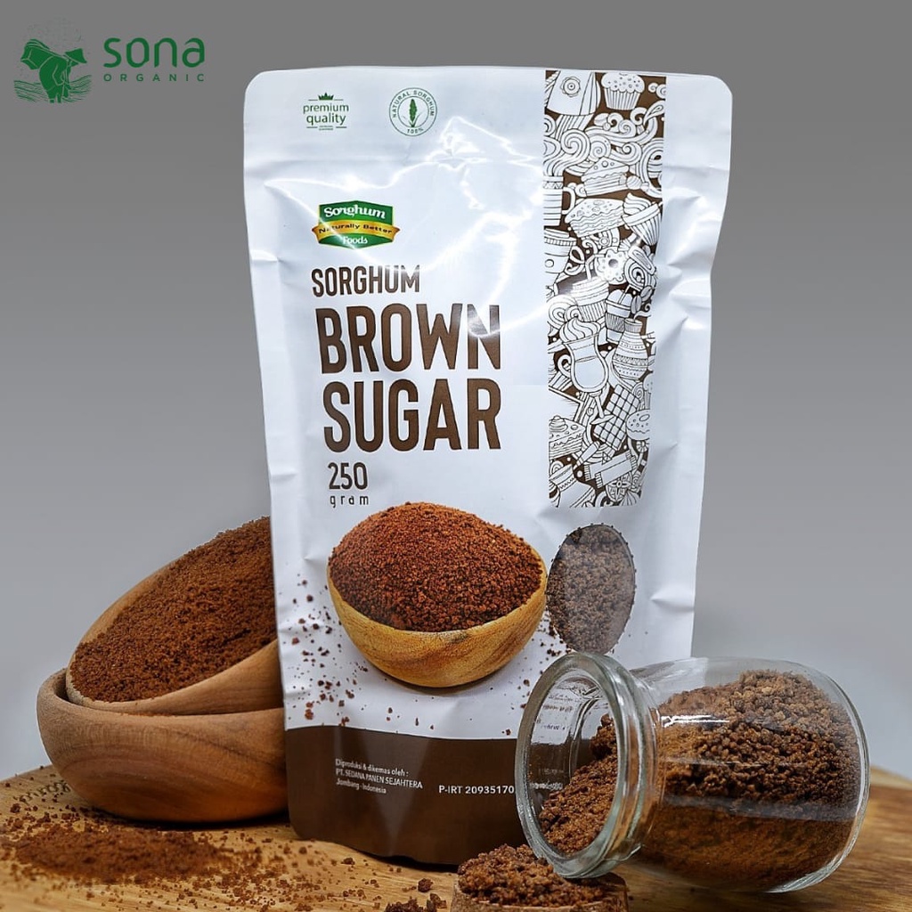 

Sorghum Brown Sugar 500gr - Sorghum Foods