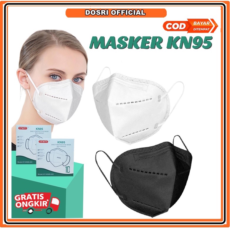 masker kn95 KEA 6ply emboss premium isi 10pcs