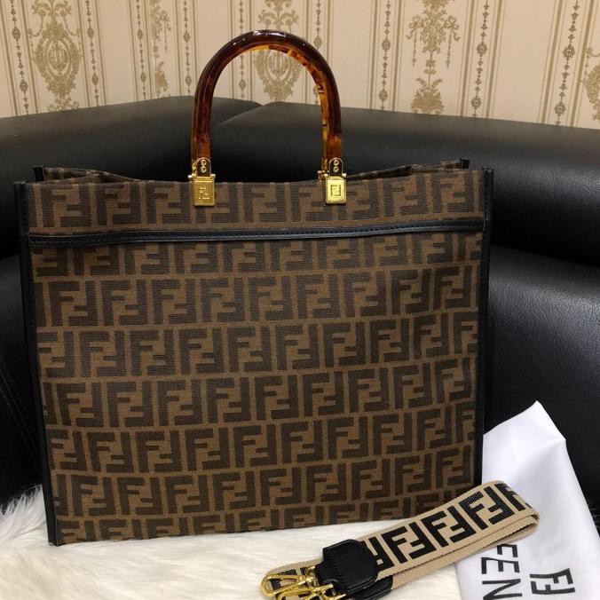 Tas Tote bag Wanita Fendi Mirror