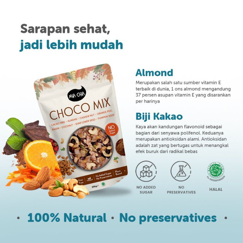 

MIA CHIA CHOCO MIX 200GR