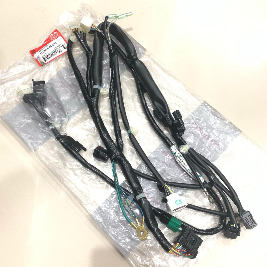 KABEL BODY WIRE HARNESS BEAT FI ESP NON ISS K25-600 ECU BESAR ORIGINAL