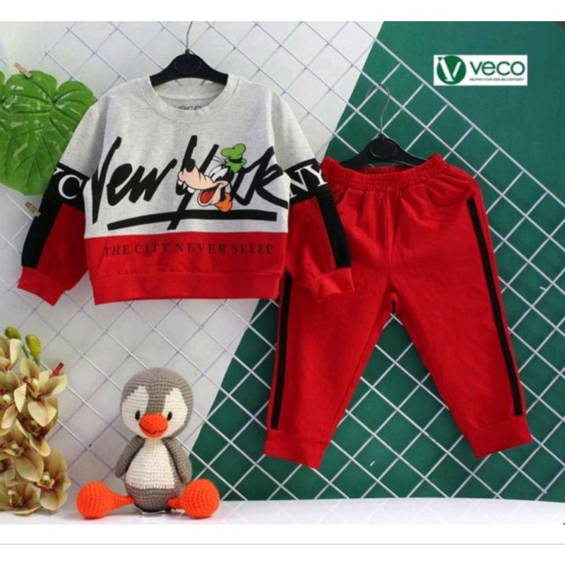 SET SWEATER | SETELAN SWEATER ANAK LAKI-LAKI DAN ANAK PEREMPUAN UMUR 1-5 TAHUN PAKAIAN SWEATER MUSIM DINGIN TERBARU ANAK