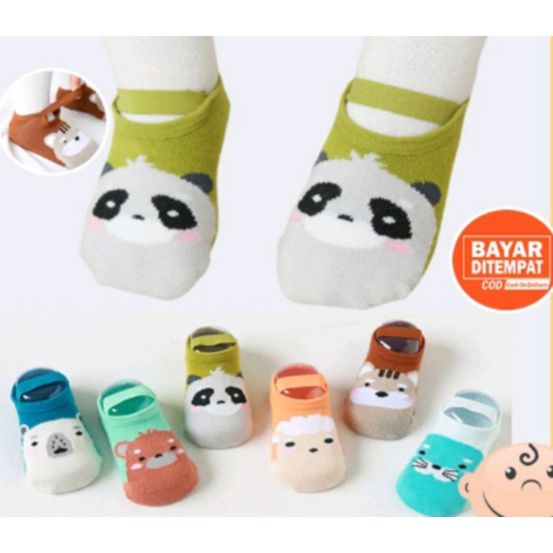 Kaos kaki Bayi Lucu/ Kaos kaki bayi perempuan/ Kaos kaki bayi strap anti slip