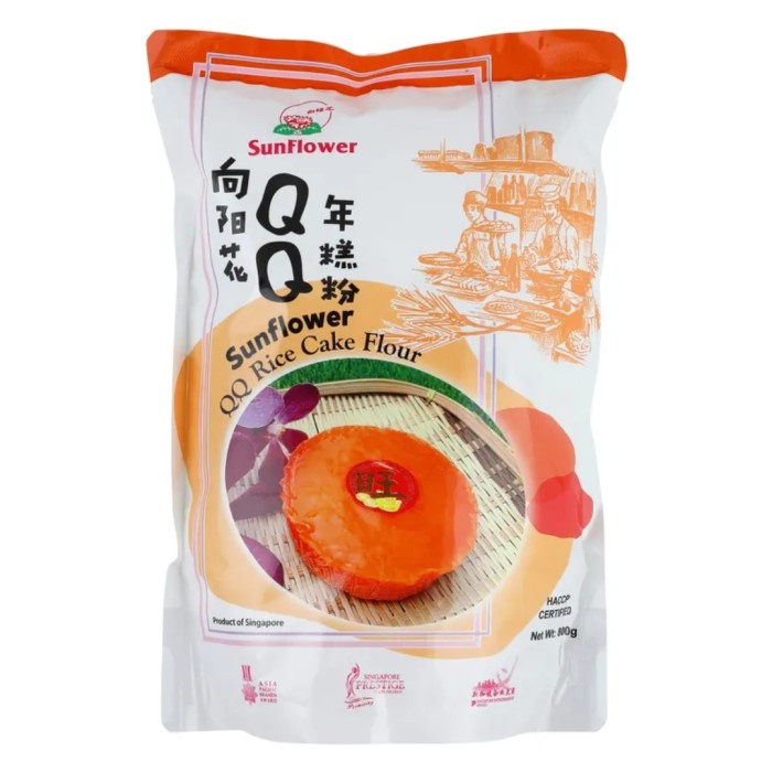 

BISA COD Sunflower Flour QQ Rice Cake Flour 800g - Tepung Beras