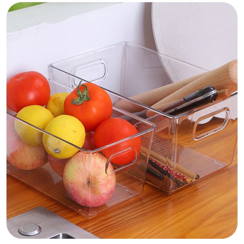 Mega_1688 Kotak Penyimpanan Barang Kontainer Makanan Kulkas Storage Box Organizer Multifungsi MG953