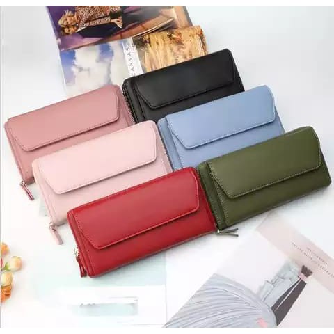 TERLARIS!! DOMPET LIPAT WANITA LUCINTA DOMPET PANJANG FASHION WANITA MURAH TRANDY