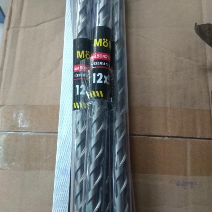 Mata Bor Beton Panjang Ukuran 12 Mm X 30 Cm Murah 