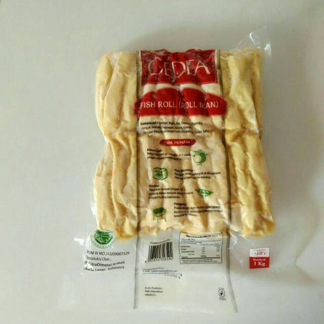 Cedea Fish Roll 1kg Shopee Indonesia