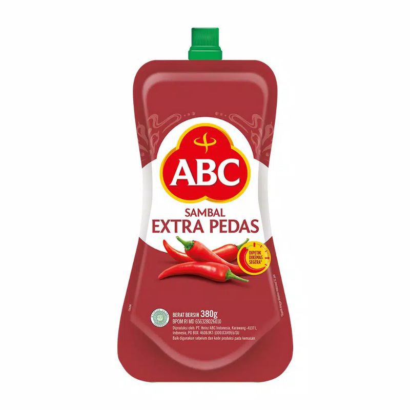 

Saos ABC Extra Pedas 380gr