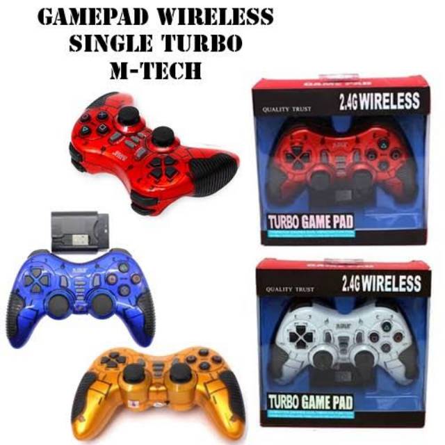 Gamepad single wireless 2.4G Turbo Game pad 3 in 1 joystick single wireless