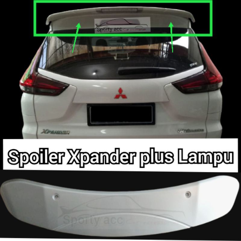 Spoiler mitsubishi Xpander dan xpander cross