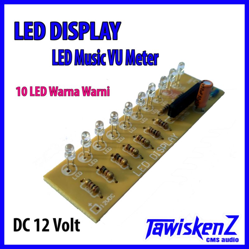 Led VU Music LB1403 DC 5-20volt. Murah.