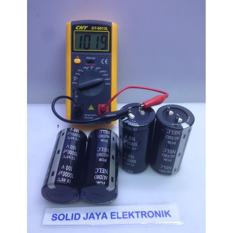 ✨ BISA COD✨ CAPASITOR 10000UF 100V MURNI ORIGINAL NELC ELCO ELCO 10000 UF 100 V KAPASITOR 10000