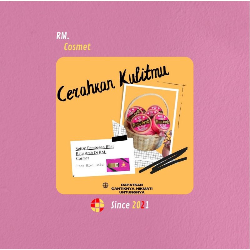 BODY LOTION BIBIT RATU ARAB ( FREE GIFT MINI GOLD SETIAP PEMBELIAN  )KUMPULKAN MINI GOLD NY SEBANYAK