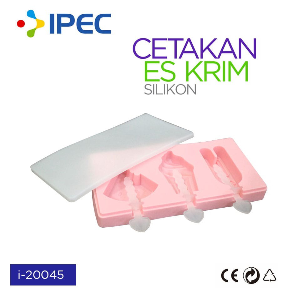 Cetakan Es Krim Silikon / Cetakan Ice Cream Popsicle Cetakan Coklat / CETAKAN puding BPA FREE