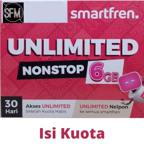 Paket Smartfren Perdana Unlimited NonStop 6GB