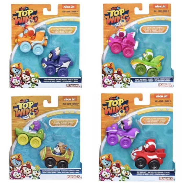 Jual anttech28 HASBRO Playskool Top Wing Mission Control Racers 2 Pack