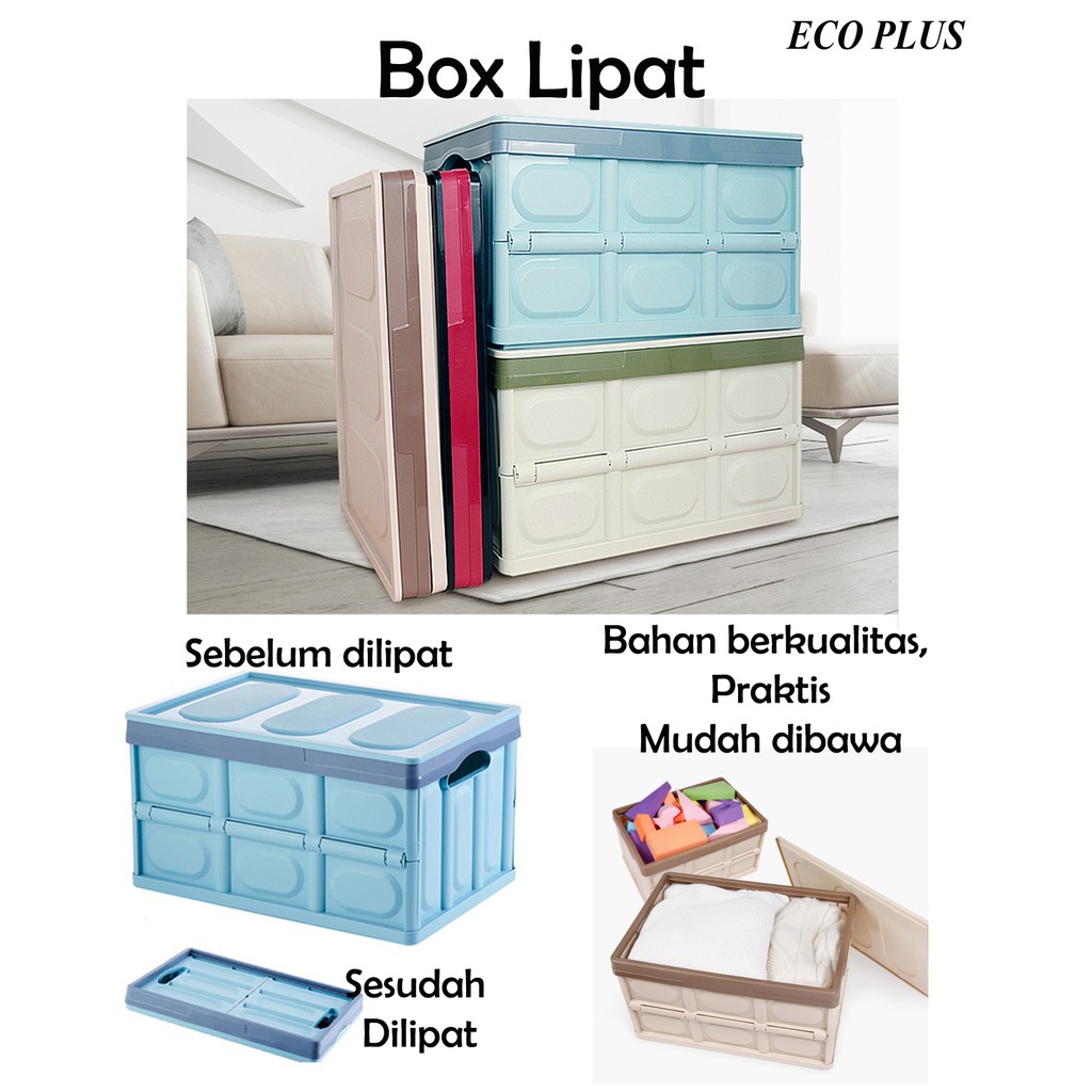 Multifunction Folding Storage Kotak Penyimpanan Box Lipat Multifungsi