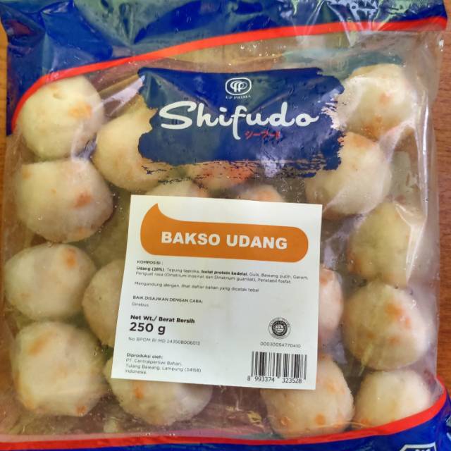 

Shifudo Bakso udang 250gr