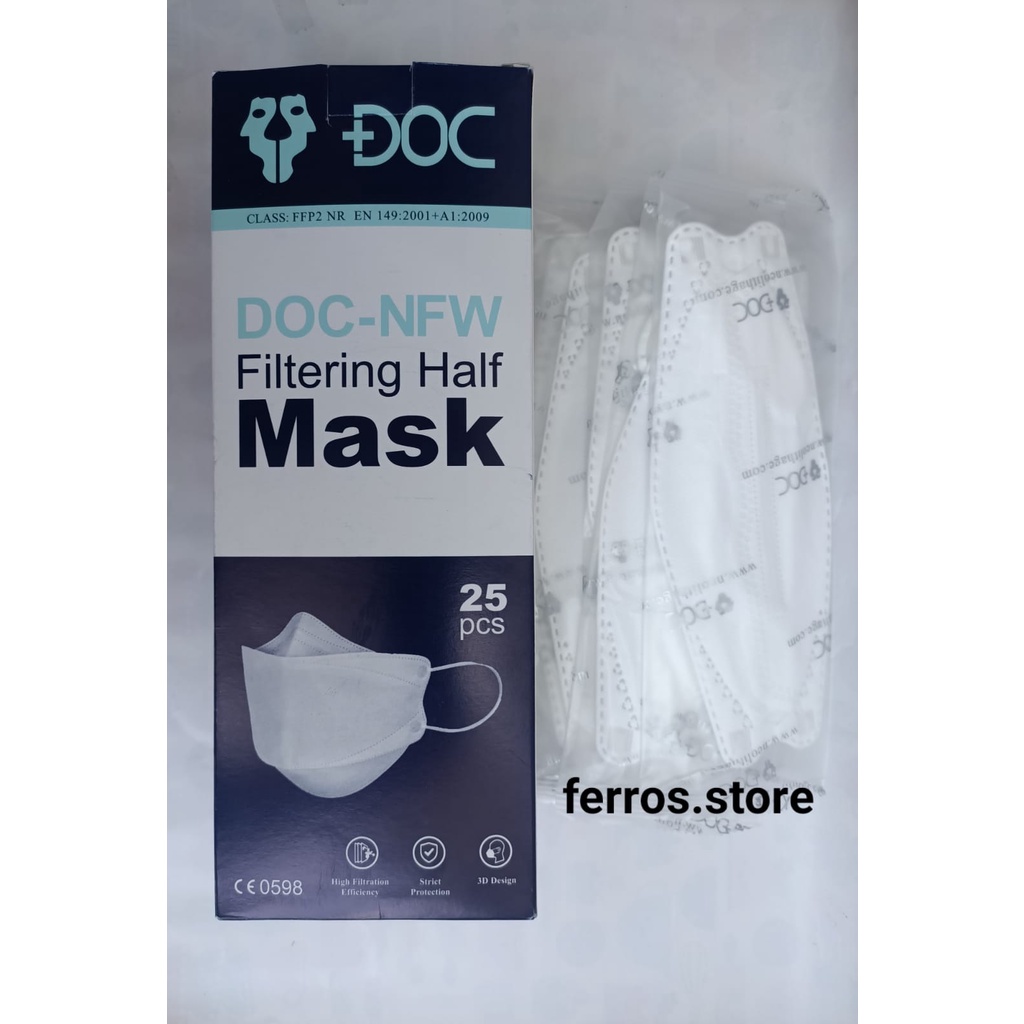 MASKER KF94 DOC ISI 25 PCS SINGLE PACK