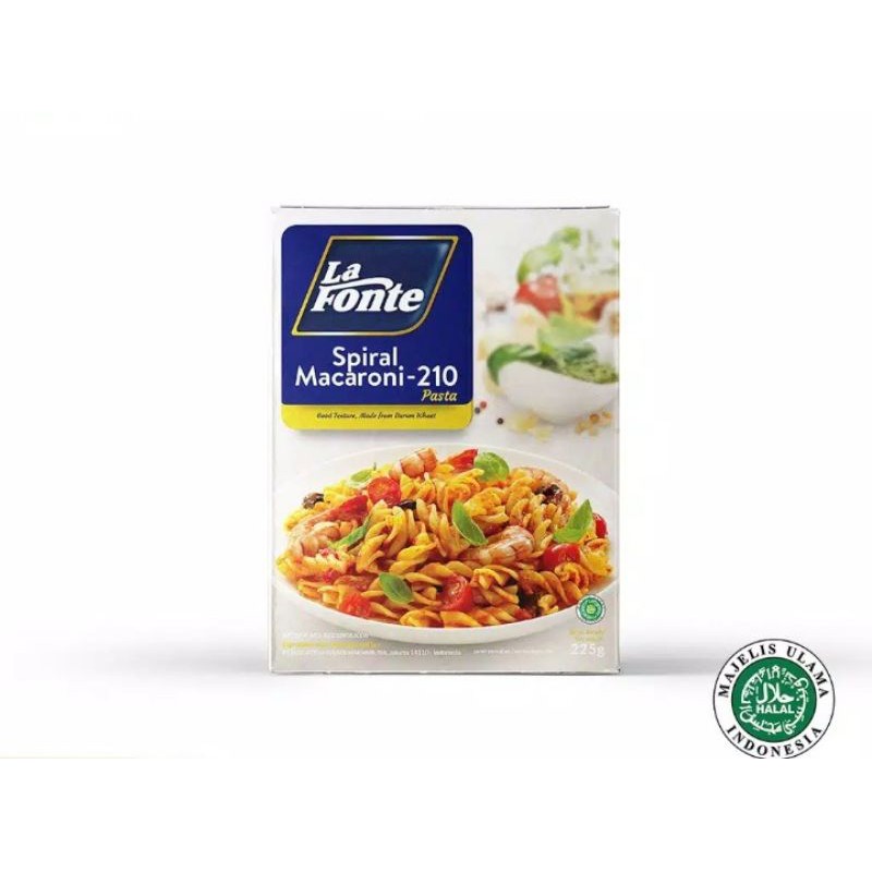 

Lafonte Macaroni Spiral 225gr