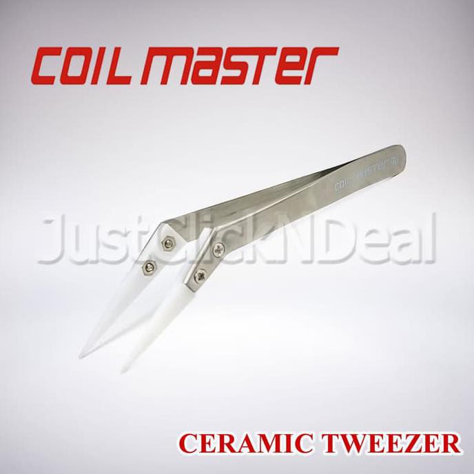 CERAMIC TWEEZER COIL MASTER BENGKOK STAINLESS STEEL AUTHENTIC