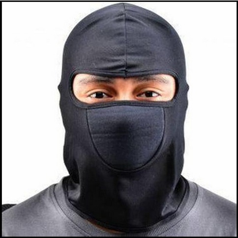 Sarung Kepala Helm Masker Ninja Full Face / Pelindung Kepala dan Wajah Masker Motor Anti Debu Polusi