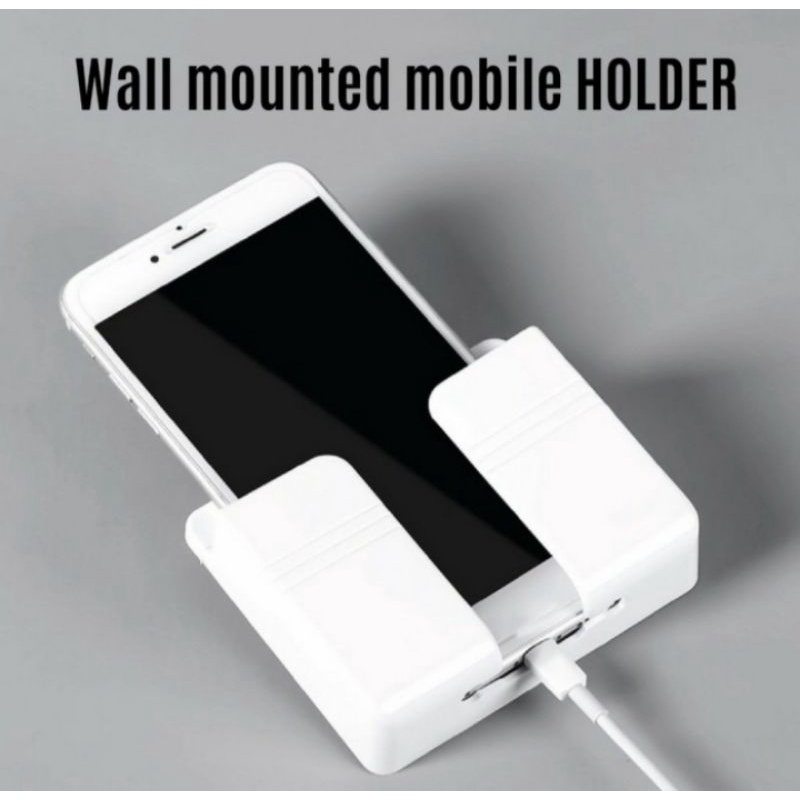 Holder hp dinding tembok Cell phone safe tembok
