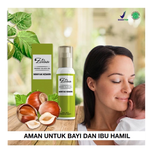 ZIVAA Minyak Kemiri penyubur rambut BPOM ORIGINAL KEMIRI