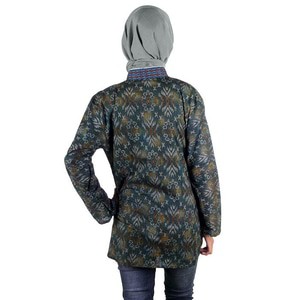 Blus Batik I Blouse Batik I Blus Kerja Wanita Batik Dewi - Warna 5