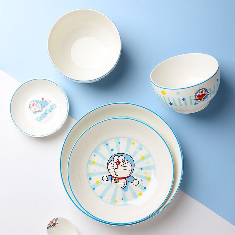 Doraemon set A | piring anak lucu