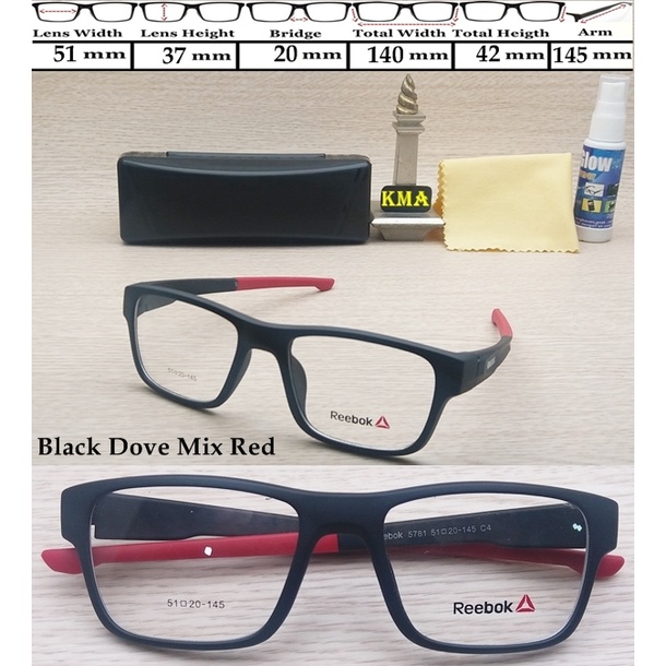 5781. Kacamata frame kacamata minus cowok kacamata sport minus
