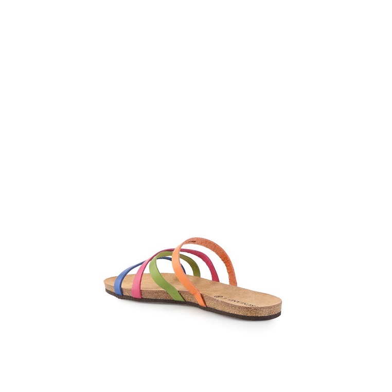 SANDAL SLIDE KULIT GRUNLAND WANITA ORIGINAL FLAT CASUAL BRANDED GRW14