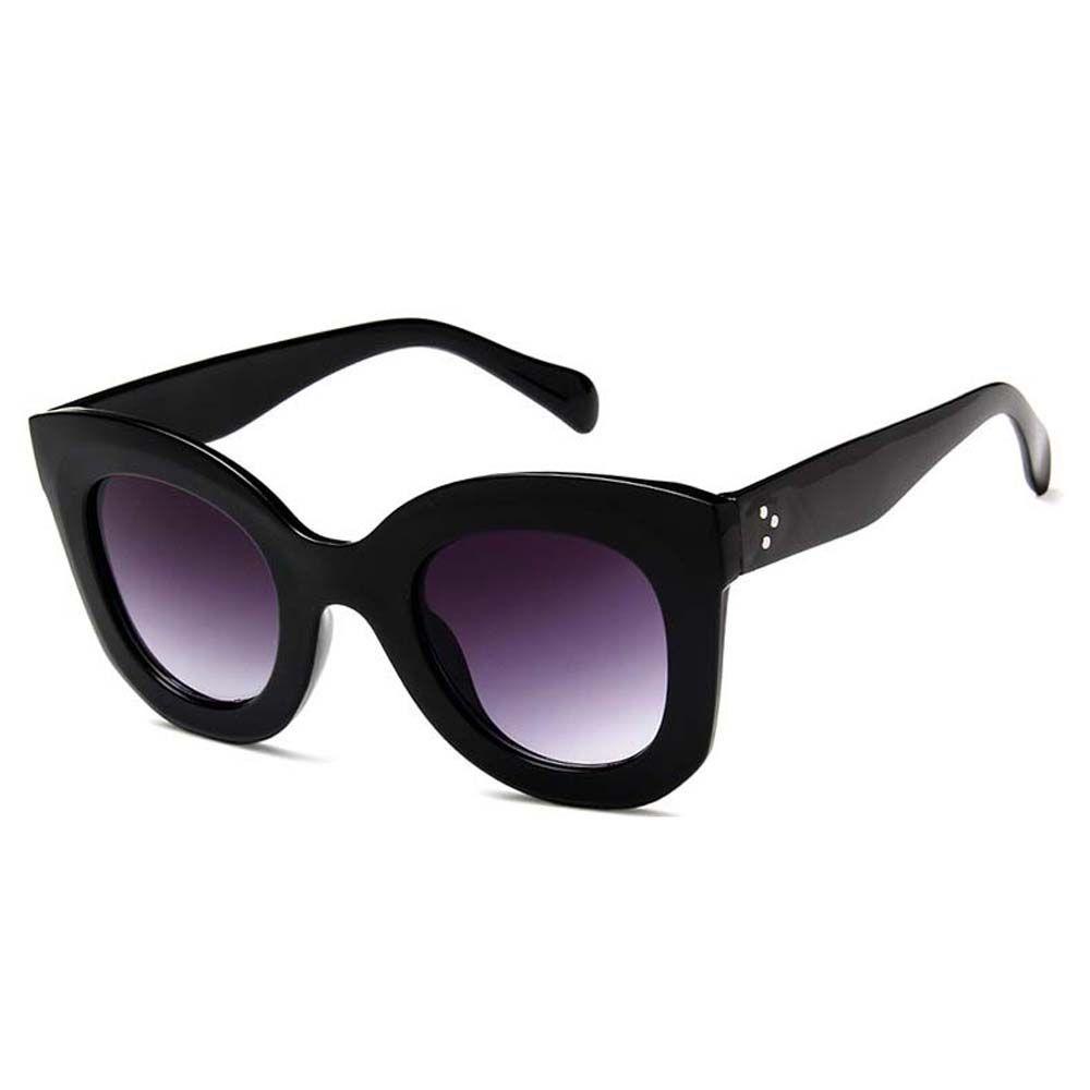 Mxbeauty Kacamata Hitam Wanita Motif Leopard Hitam Anti-UV Anti-Reflective Pelindung Mata Musim Panas Eyewear Sun Glasses