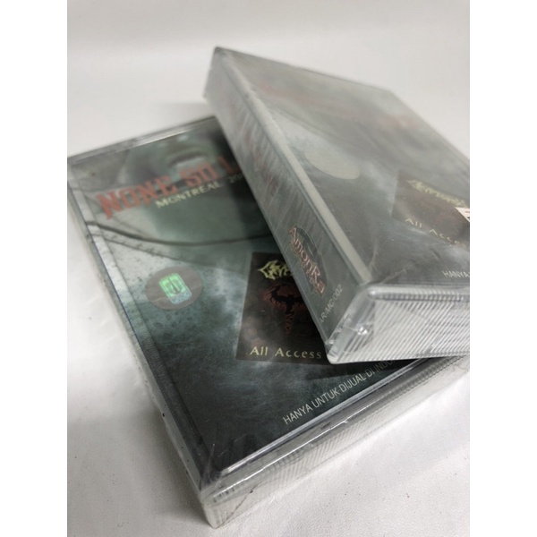 Kaset pita - Cryptopsy - None so Live - Canadian Brutal Death Metal