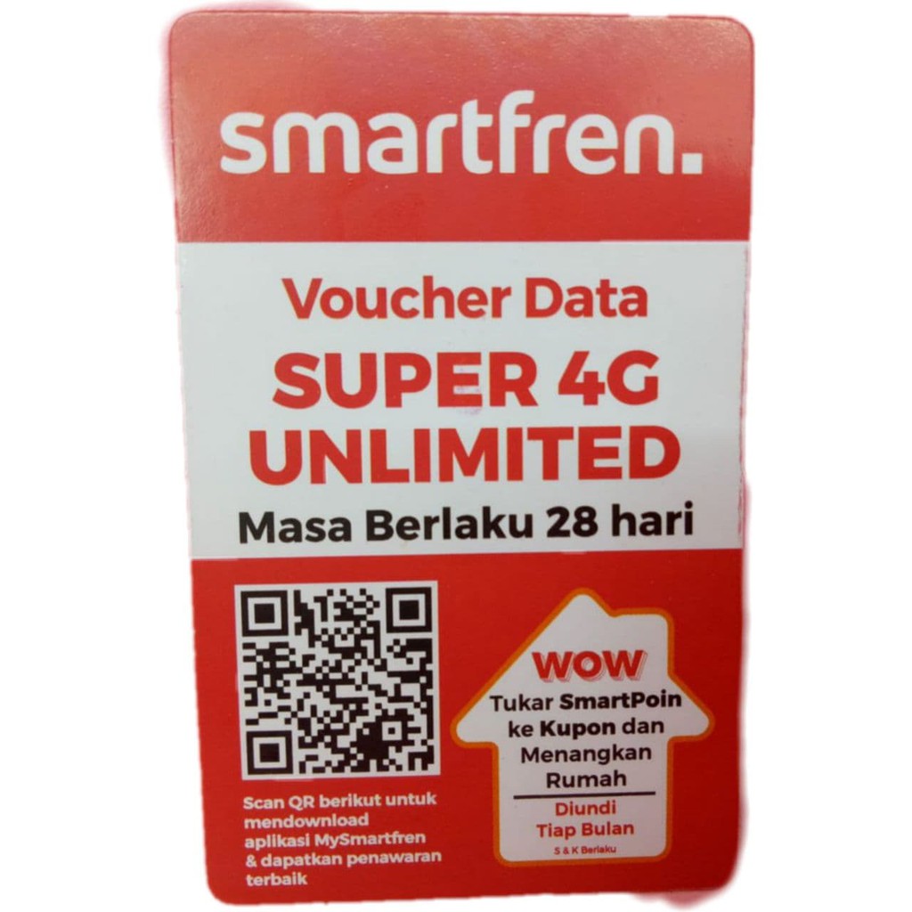 Voucher Data Smartfren Unlimited