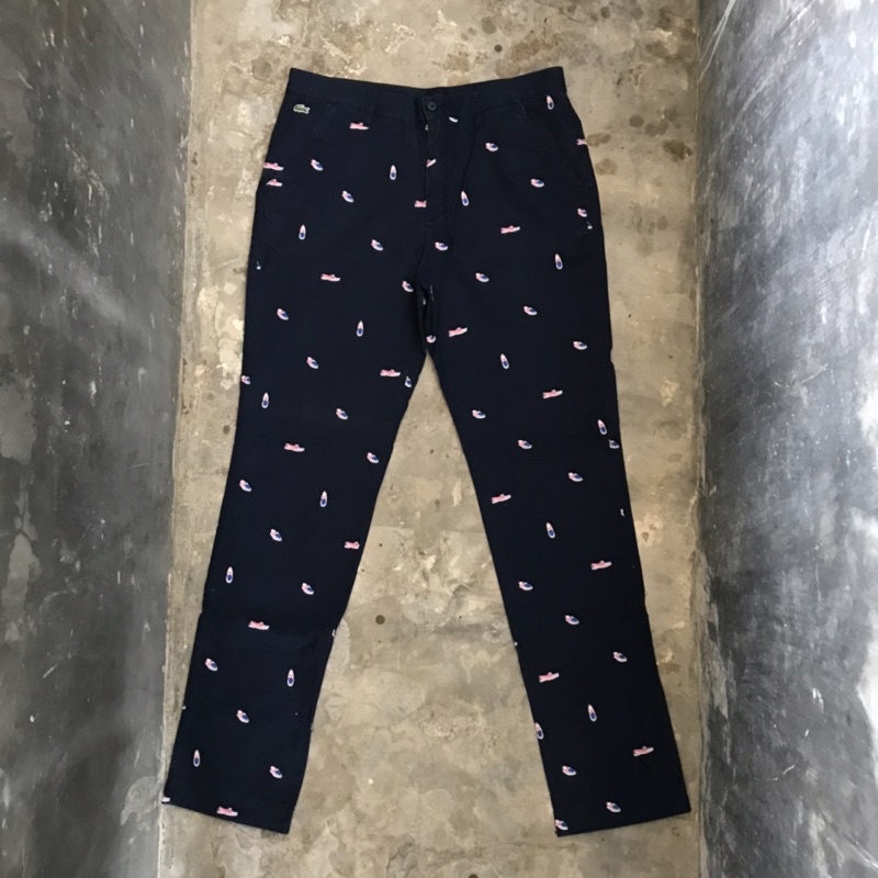 Chino Lacoste Live Size 34 Second Original