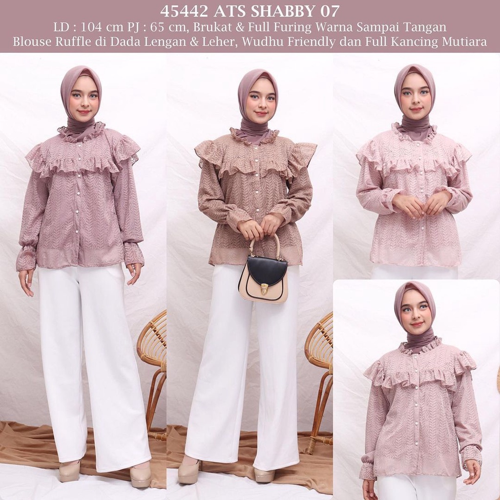 NAYA SHABBY BROCADE / BLOUSE / BAJU KONDANGAN / TOP / ATASAN WANITA