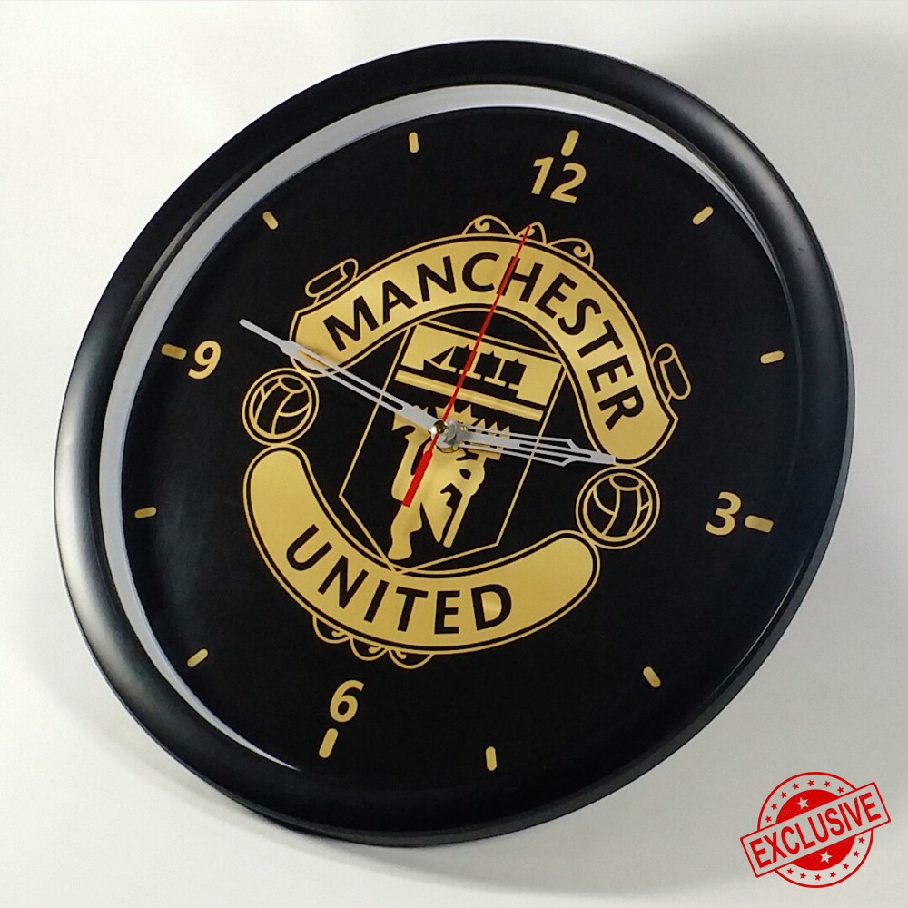 (ISTIMEWA BOSSQUE) JAM DINDING CUSTOM MU GOLD