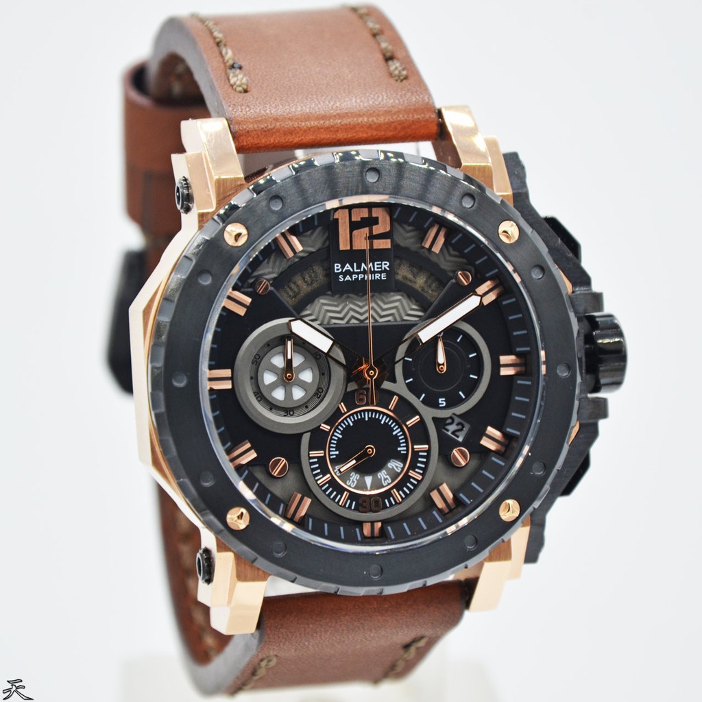 Jam Tangan Pria Balmer B.7935M BROWN