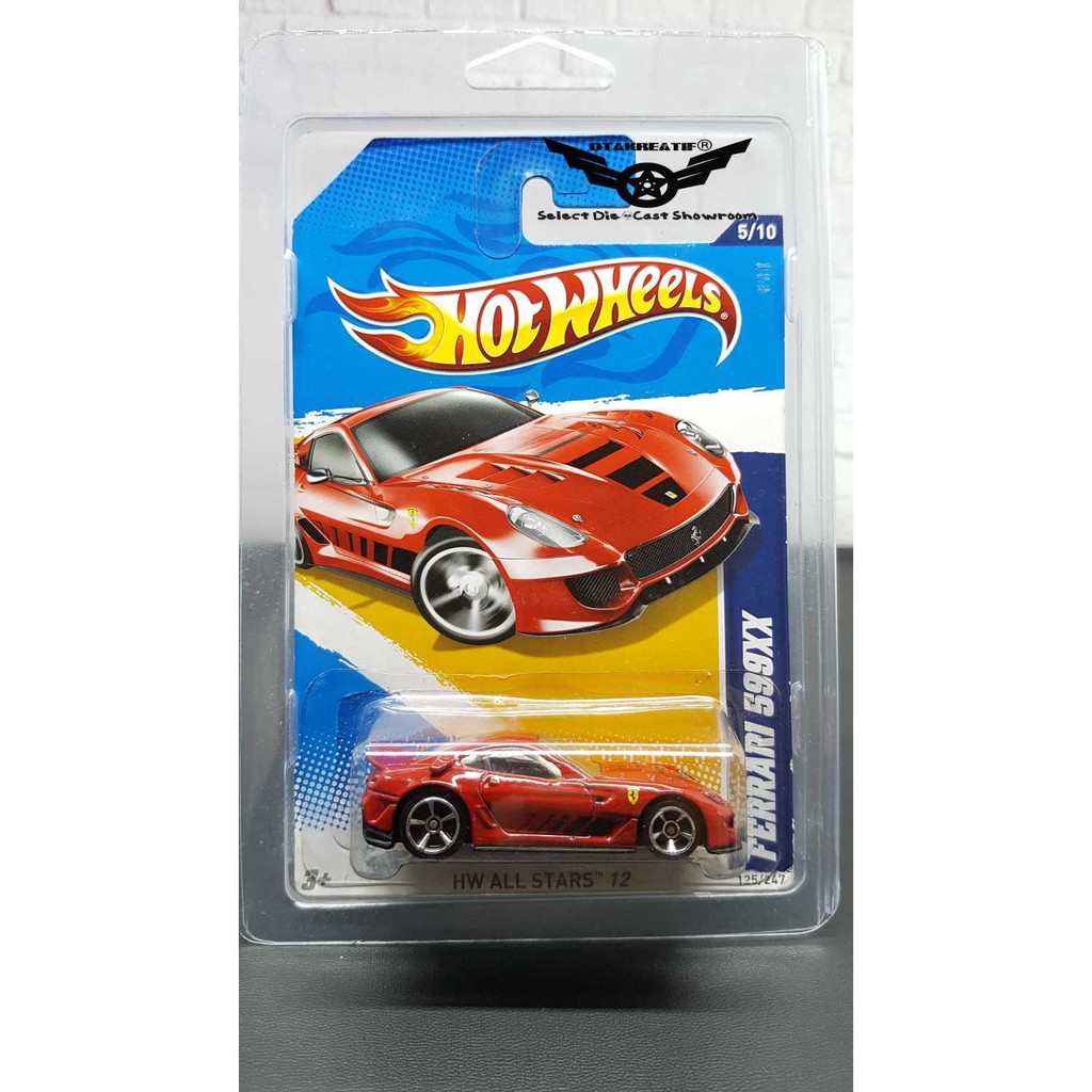 Hot Wheels Ferrari 599XX Red - HW All Stars 12