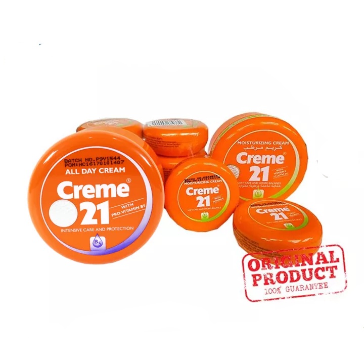 Creme 21 Creme21 Cream21 All Day Cream Moisturizing Cream With Vitamin E 50 150 250 ml