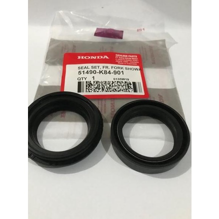 Stok Banyak AA8BS seal shock depan honda CRF 150+seal ABU ORIGINAL HONDA 37X50X11 64 Terkini