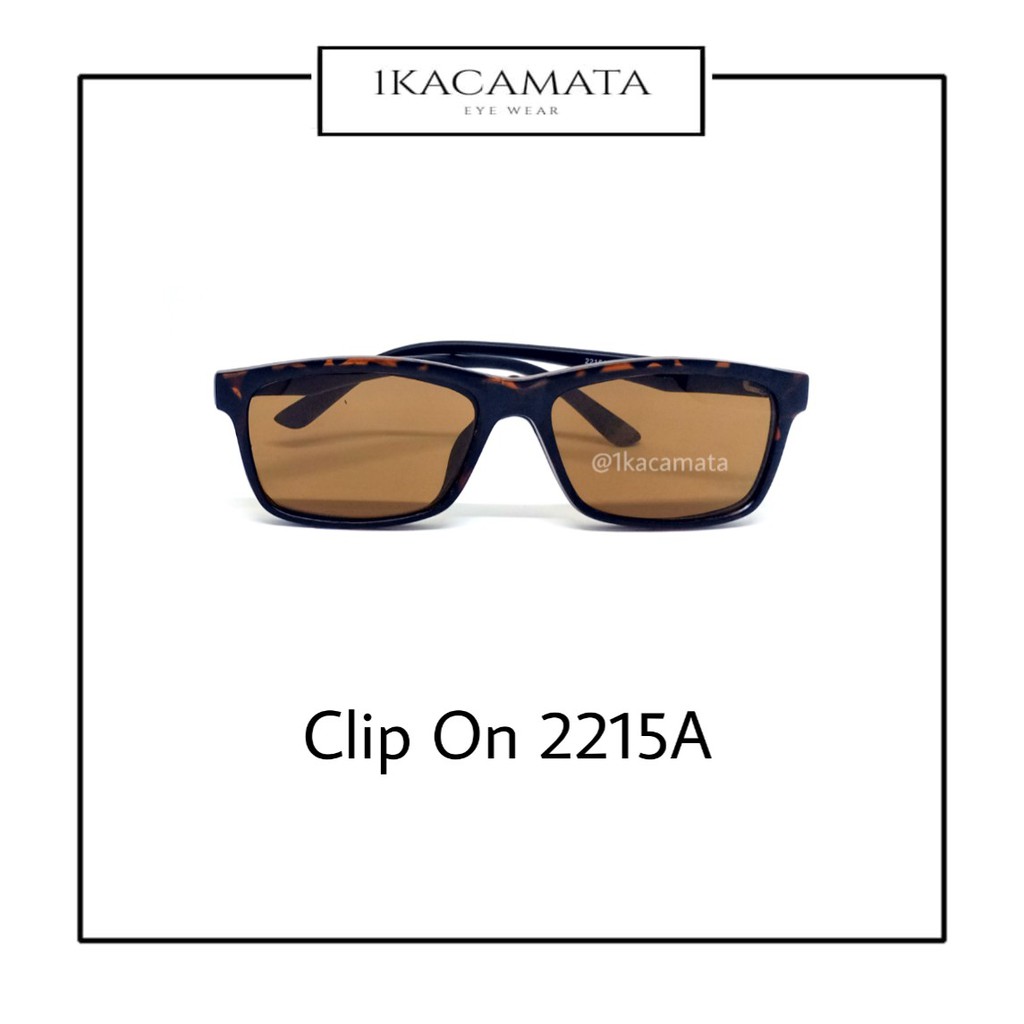 CLIP ON 2215A FREE 5 LENSA SUNGLASS CADANGAN MURAH BERKUALITAS